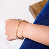 Classic Paperclip Chain Bracelet Bracelets Estella Collection #product_description# 18191 14k Chain Chain Bracelets #tag4# #tag5# #tag6# #tag7# #tag8# #tag9# #tag10# 7 Inches (2.75 mm)