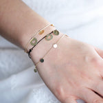 Coin Station Bracelet Bracelets Estella Collection 17674 10k 14k Chain Bracelets #tag4# #tag5# #tag6# #tag7# #tag8# #tag9# #tag10# 14k Yellow Gold