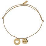 Love Charm Bracelet in Solid Yellow Gold Bracelets Estella Collection #product_description# 17660 10k 14k Make Collection #tag4# #tag5# #tag6# #tag7# #tag8# #tag9# #tag10# Tan 10k Yellow Gold