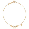 Love Disc Chain Bracelet in Solid Gold Bracelets Estella Collection #product_description# 17661 10k 14k Chain Bracelets #tag4# #tag5# #tag6# #tag7# #tag8# #tag9# #tag10#