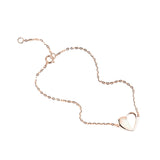 Mother of Pearl Heart Station Bracelet Bezel Bracelets Estella Collection #product_description# 14k Birthstone Chain Bracelets #tag4# #tag5# #tag6# #tag7# #tag8# #tag9# #tag10#