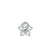 Diamond Flower Flat Back Stud in White Gold Estella Collection #product_description# 18383 14k Birthstone Birthstone Earrings #tag4# #tag5# #tag6# #tag7# #tag8# #tag9# #tag10# 5MM