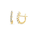 Diamond Huggie Earrings Estella Collection 17352 14k April Birthstone Birthstone #tag4# #tag5# #tag6# #tag7# #tag8# #tag9# #tag10# Pair