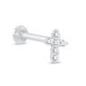 Diamond Pavé Studded Cross Flat Back Stud Estella Collection #product_description# 18059 14k April Birthstone Birthstone #tag4# #tag5# #tag6# #tag7# #tag8# #tag9# #tag10# 5MM