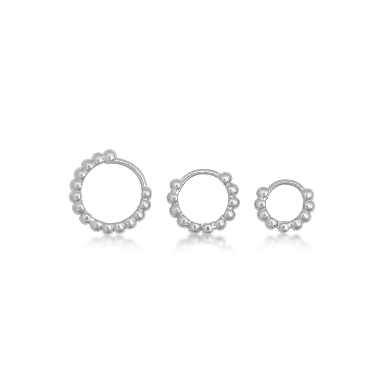 Bubble Beaded Hoop Earring Earrings Estella Collection #product_description# 18270 14k cartilage hoop Earrings #tag4# #tag5# #tag6# #tag7# #tag8# #tag9# #tag10# 6MM
