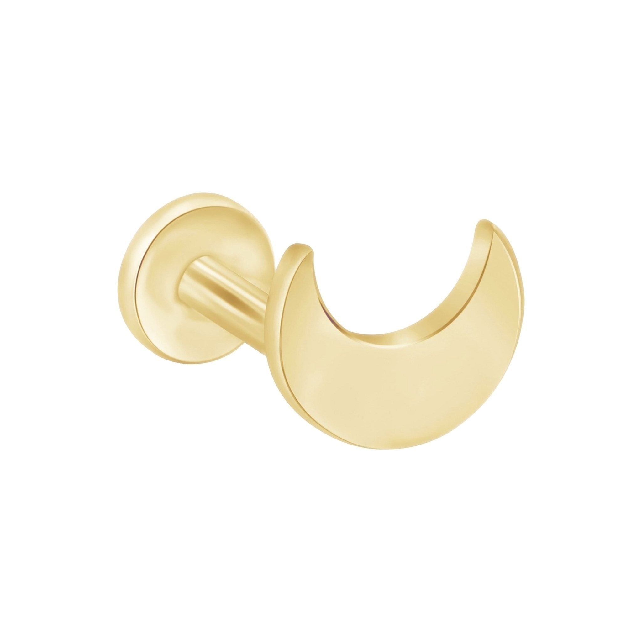 Crescent Moon Flat Back Stud Earring Earrings Estella Collection #product_description# 18102 14k Cartilage Earring Cartilage Earrings #tag4# #tag5# #tag6# #tag7# #tag8# #tag9# #tag10# 5MM