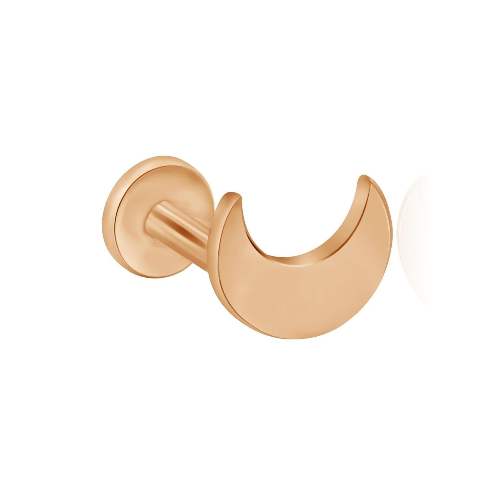 Crescent Moon Flat Back Stud Earring Earrings Estella Collection #product_description# 18485 14k Cartilage Earring Cartilage Earrings #tag4# #tag5# #tag6# #tag7# #tag8# #tag9# #tag10# 5MM