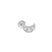 Cubic Zirconia Studded Crescent Moon Flat Back Stud Earrings Estella Collection #product_description# 18128 14k Birthstone Cartilage Earring #tag4# #tag5# #tag6# #tag7# #tag8# #tag9# #tag10# 5MM