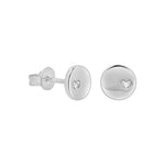 Diamond Heart Disc Stud Earrings Earrings Estella Collection #product_description# 17639 14k April Birthstone Birthstone #tag4# #tag5# #tag6# #tag7# #tag8# #tag9# #tag10#