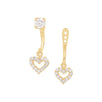 Diamond Heart Ear Jackets & Studs Earrings Estella Collection #product_description# 17586 14k April Birthstone Birthstone #tag4# #tag5# #tag6# #tag7# #tag8# #tag9# #tag10#