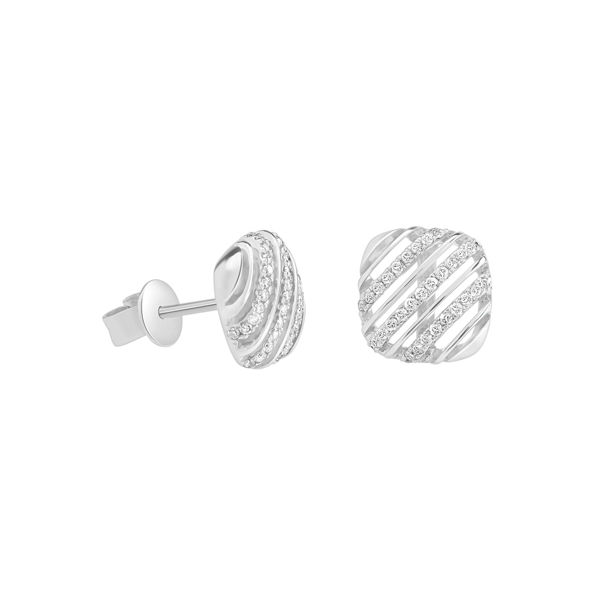 Diamond Pavé Square Cushion Stud Earrings Earrings Estella Collection #product_description# 17280 14k Birthstone Birthstone Earrings #tag4# #tag5# #tag6# #tag7# #tag8# #tag9# #tag10#
