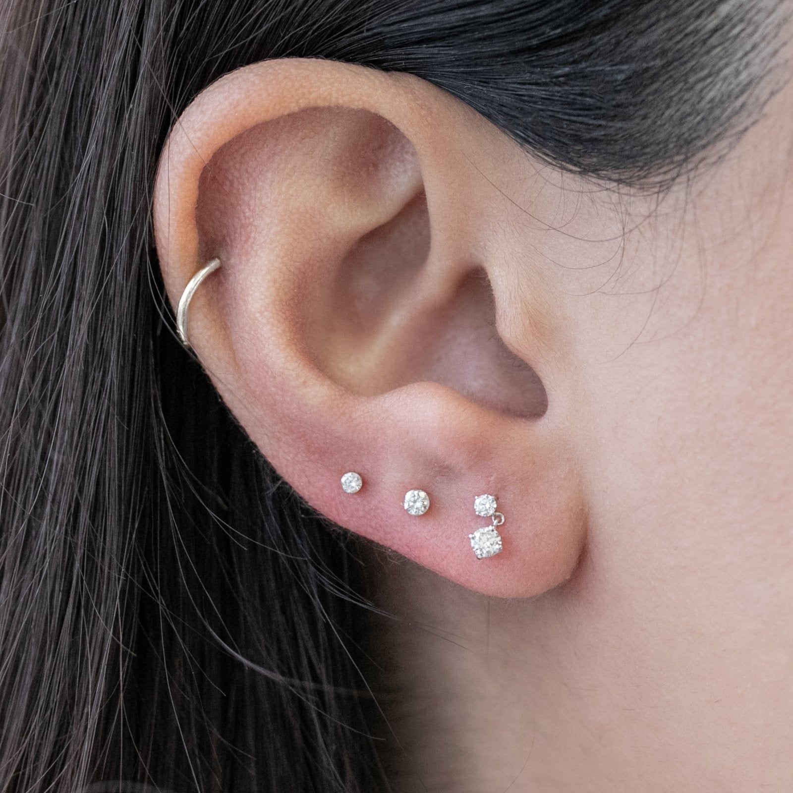 Double Diamond Drop Flat Back Stud Earrings Estella Collection #product_description# 18351 14k April Birthstone Birthstone #tag4# #tag5# #tag6# #tag7# #tag8# #tag9# #tag10# 5MM