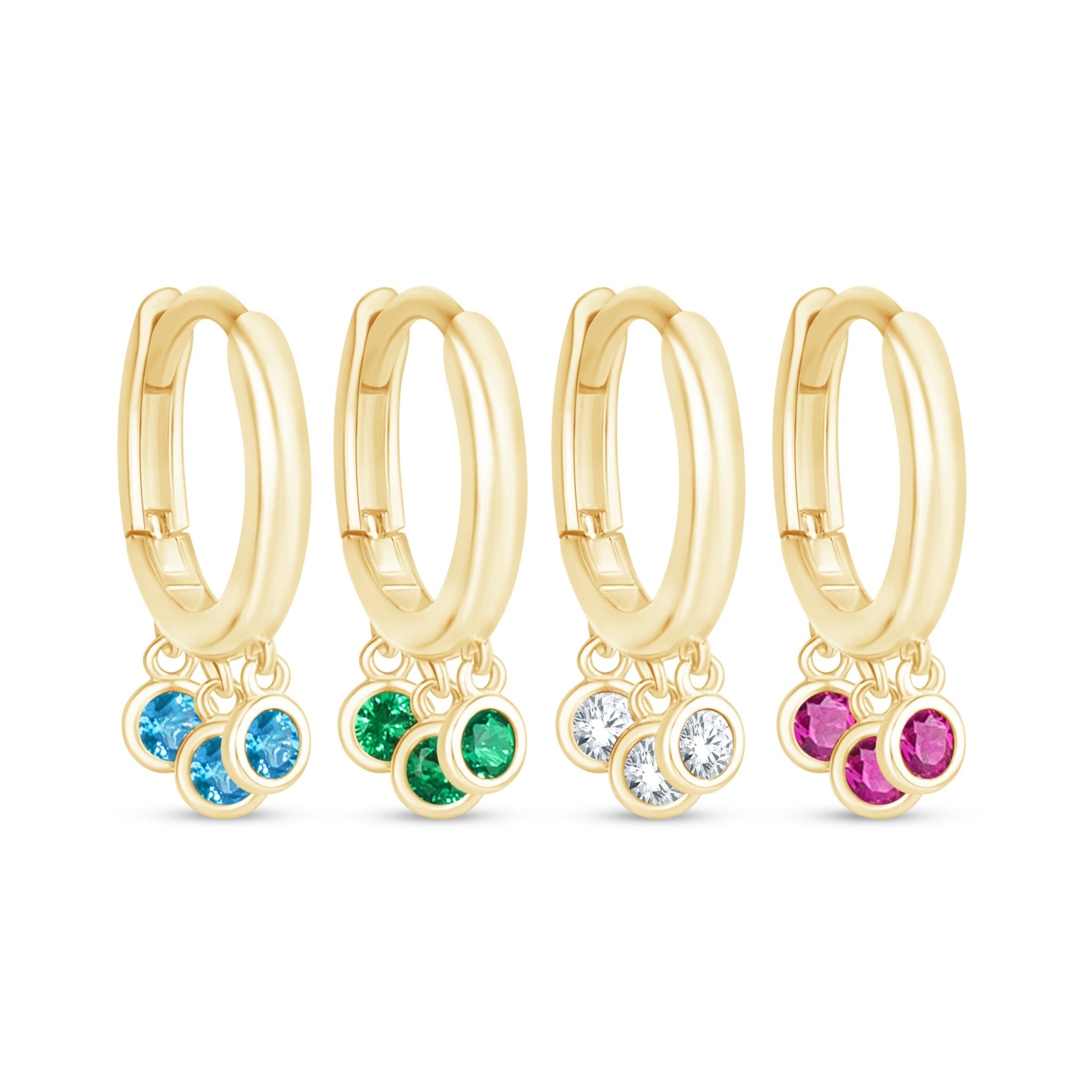 Emerald Charm Hoop Earrings Estella Collection #product_description# 18555 14k Birthstone Birthstone Jewelry #tag4# #tag5# #tag6# #tag7# #tag8# #tag9# #tag10#