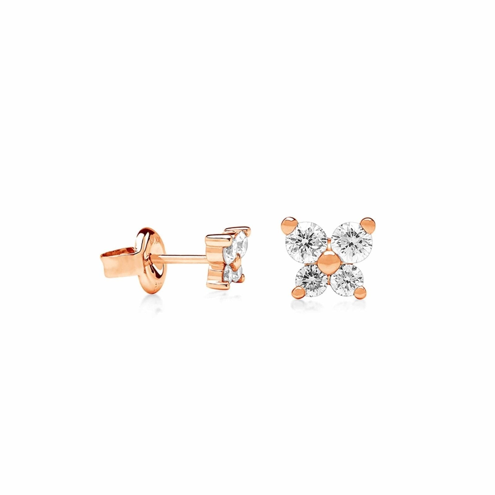 Linea - Nature Inspired Diamond Stud Earring in Solid Gold Earrings Estella Collection #product_description# 17560 14k Birthstone Birthstone Earrings #tag4# #tag5# #tag6# #tag7# #tag8# #tag9# #tag10#