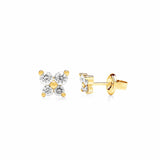 Linea - Nature Inspired Diamond Stud Earring in Solid Gold Earrings Estella Collection #product_description# 17561 14k Birthstone Birthstone Earrings #tag4# #tag5# #tag6# #tag7# #tag8# #tag9# #tag10#