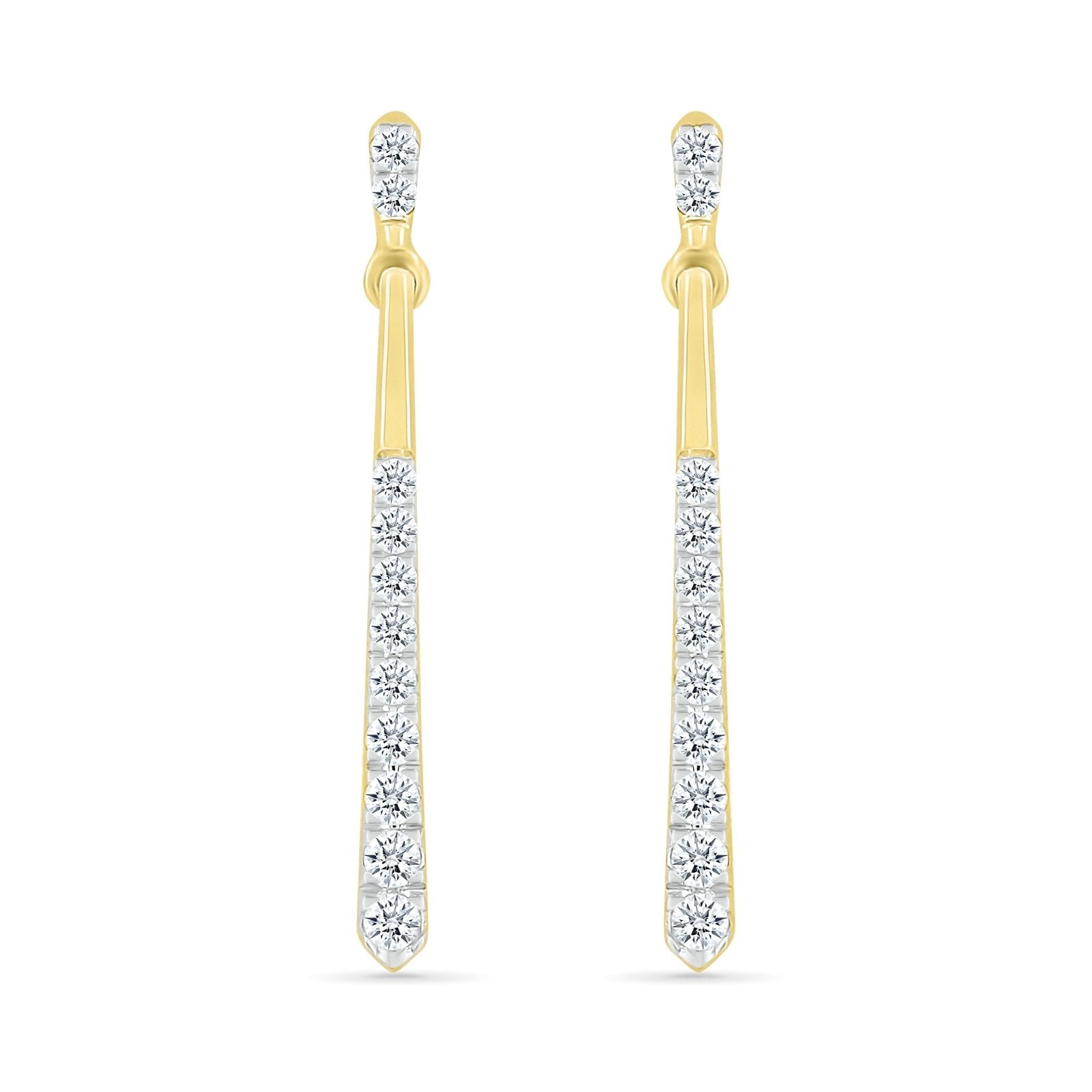 Long Diamond Dangle Stud Earrings Earrings Estella Collection 32664 Diamond Made to Order New Arrivals #tag4# #tag5# #tag6# #tag7# #tag8# #tag9# #tag10#