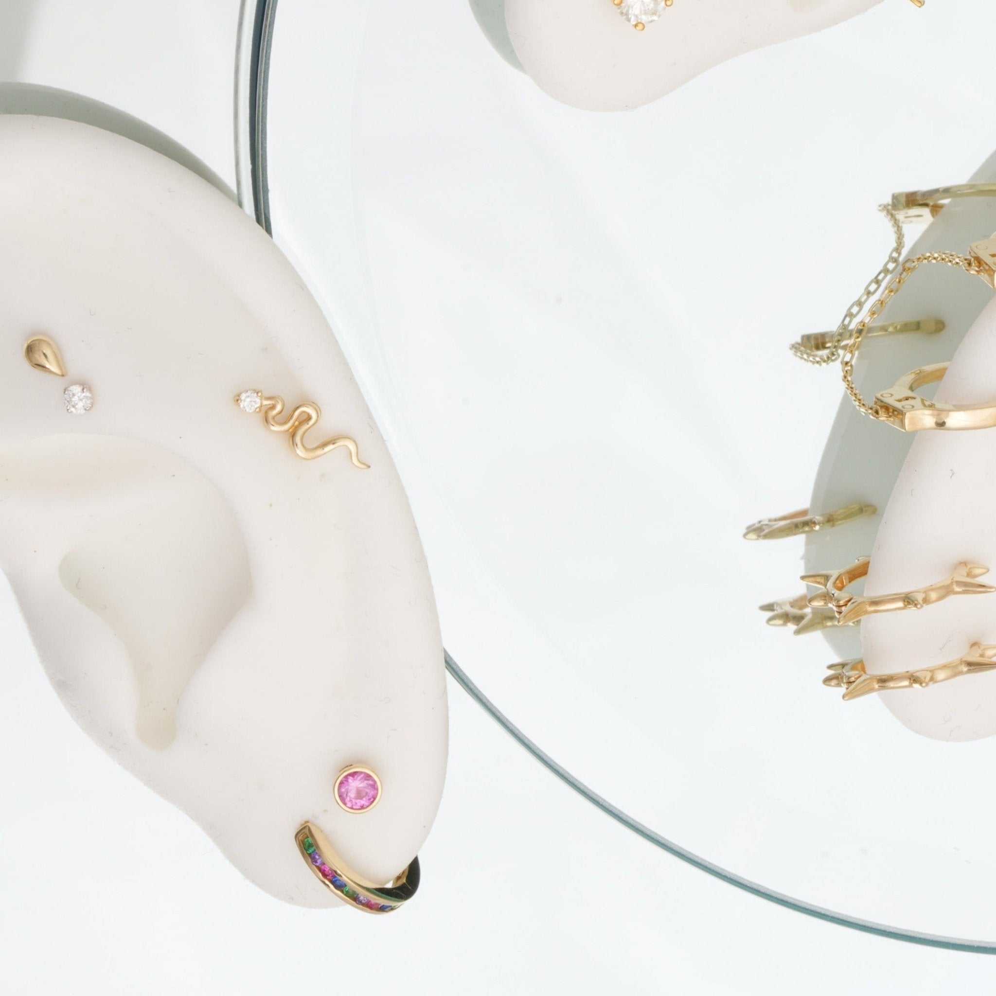 Multicolor Huggie Earring Earrings Estella Collection #product_description# 18198 14k Cubic Zirconia Earrings #tag4# #tag5# #tag6# #tag7# #tag8# #tag9# #tag10# 8 MM