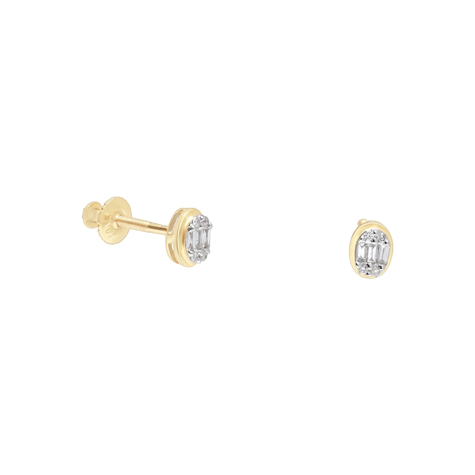 Oval Mixed Diamond Screw Back Earrings Earrings Estella Collection #product_description# 17793 14k Birthstone Birthstone Earrings #tag4# #tag5# #tag6# #tag7# #tag8# #tag9# #tag10#
