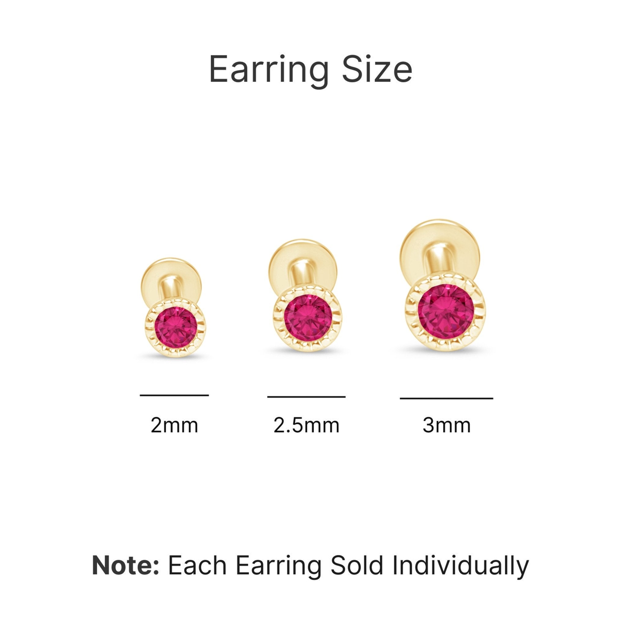 Ruby Milgrain Bezel Flat Back Stud Earrings Estella Collection #product_description# 18107 14k Birthstone Birthstone Earrings #tag4# #tag5# #tag6# #tag7# #tag8# #tag9# #tag10# 2.5MM 5MM