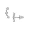 Three Stone Diamond Bezel Ear Climber Earrings Estella Collection #product_description# 17588 Diamond Earrings Gemstone #tag4# #tag5# #tag6# #tag7# #tag8# #tag9# #tag10#