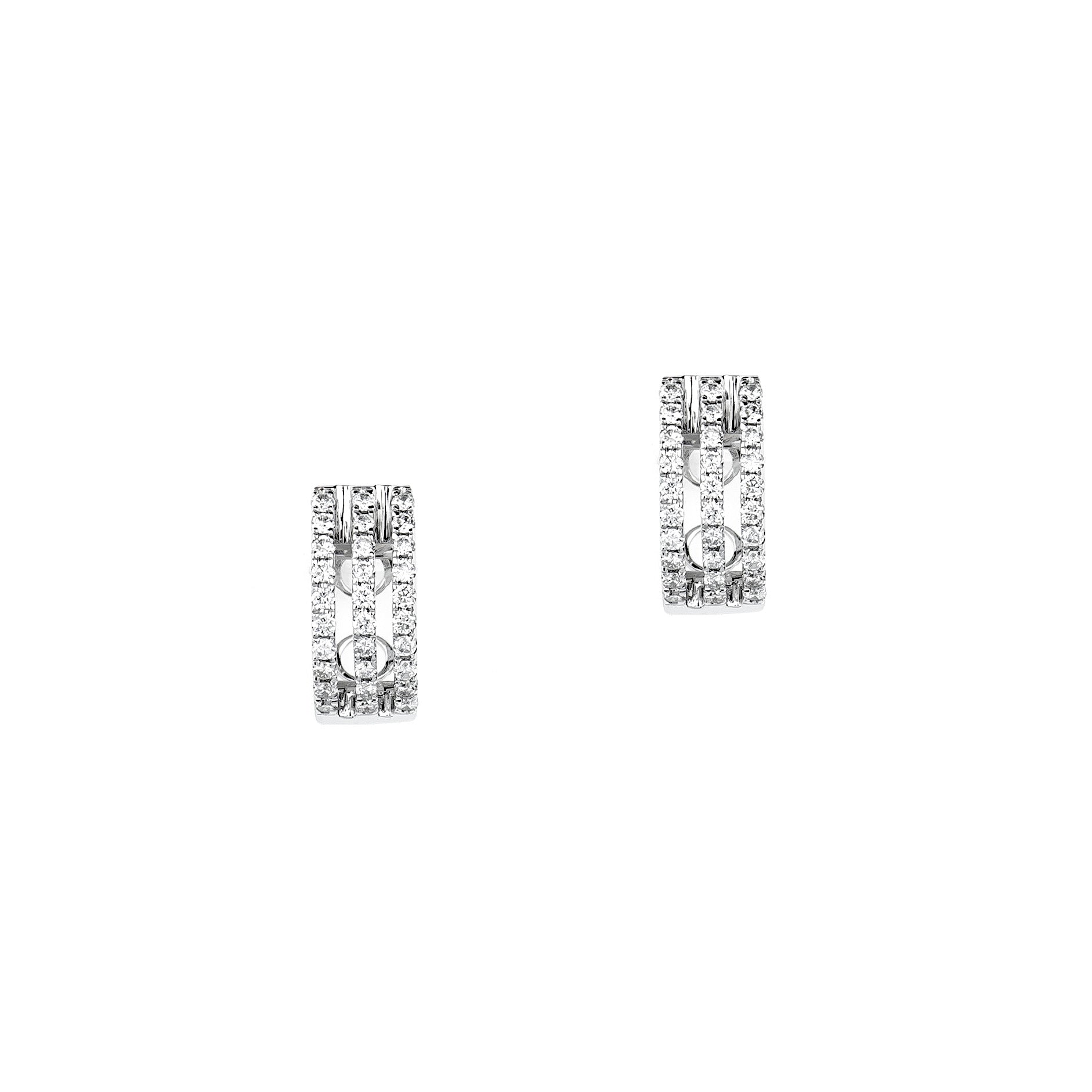 Triple Diamond Huggie Earrings Earrings Estella Collection #product_description# 17353 14k Diamond Earrings #tag4# #tag5# #tag6# #tag7# #tag8# #tag9# #tag10#