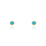 Turquoise Earrings Bezel Earrings Estella Collection #product_description# 14k Birthstone Earrings #tag4# #tag5# #tag6# #tag7# #tag8# #tag9# #tag10#