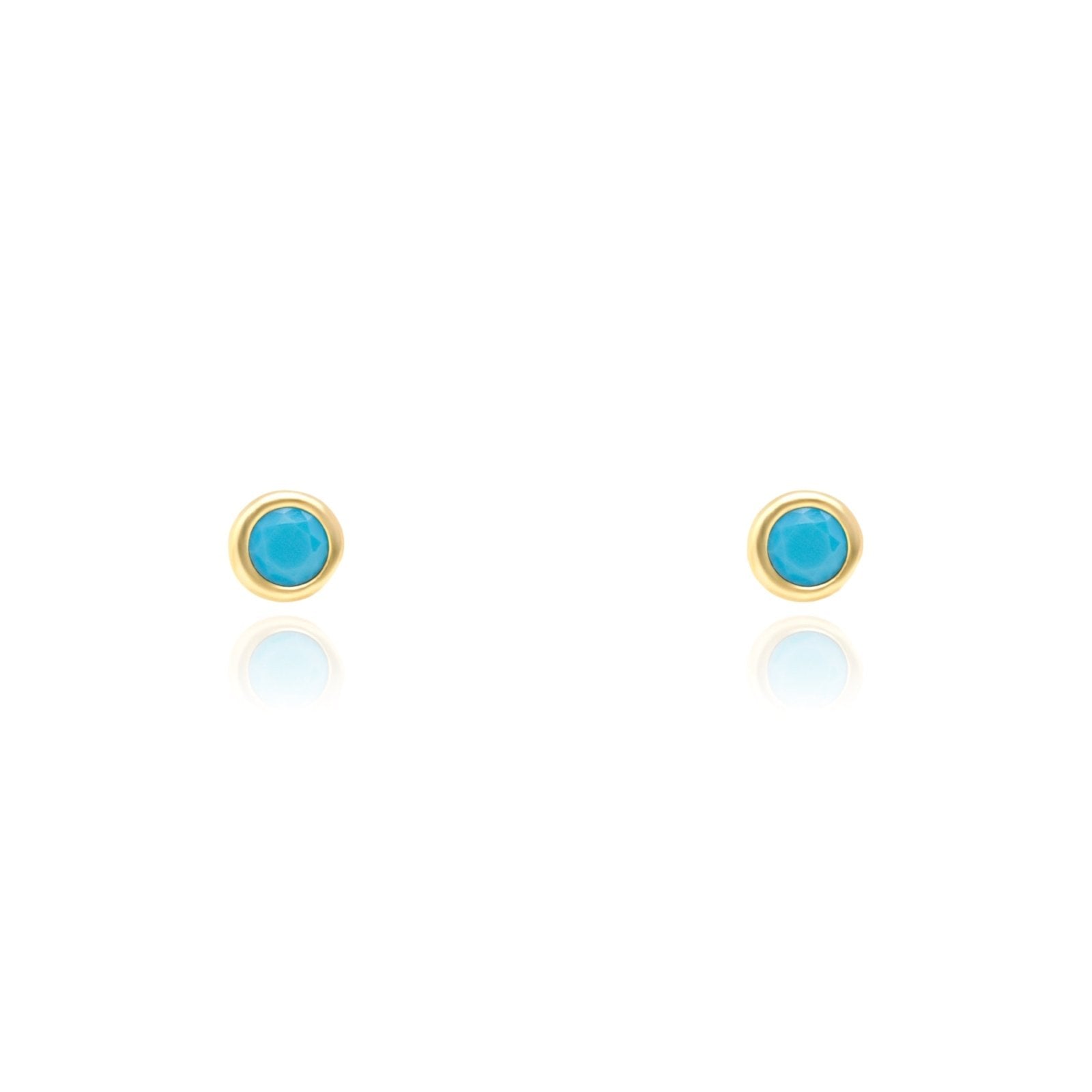 Turquoise Earrings Bezel Earrings Estella Collection #product_description# 14k Birthstone Earrings #tag4# #tag5# #tag6# #tag7# #tag8# #tag9# #tag10#