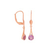 Amethyst and Diamond Drop Earrings Earrings Estella Collection #product_description# 17598 14k Amethyst Birthstone #tag4# #tag5# #tag6# #tag7# #tag8# #tag9# #tag10#