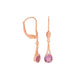 Amethyst and Diamond Drop Earrings Earrings Estella Collection #product_description# 17598 14k Amethyst Birthstone #tag4# #tag5# #tag6# #tag7# #tag8# #tag9# #tag10#