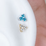 Aquamarine Trinity Cluster Flat Back Earring Earrings Estella Collection #product_description# 18135 14k Aquamarine Birthstone #tag4# #tag5# #tag6# #tag7# #tag8# #tag9# #tag10# 5MM