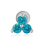 Aquamarine Trinity Cluster Flat Back Earring Earrings Estella Collection #product_description# 18135 14k Aquamarine Birthstone #tag4# #tag5# #tag6# #tag7# #tag8# #tag9# #tag10# 5MM