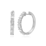 Baguette Diamond Circle Stud Hoops in Solid 18k White Gold Earrings Estella Collection #product_description# 18k Cartilage Earring cartilage hoop #tag4# #tag5# #tag6# #tag7# #tag8# #tag9# #tag10#