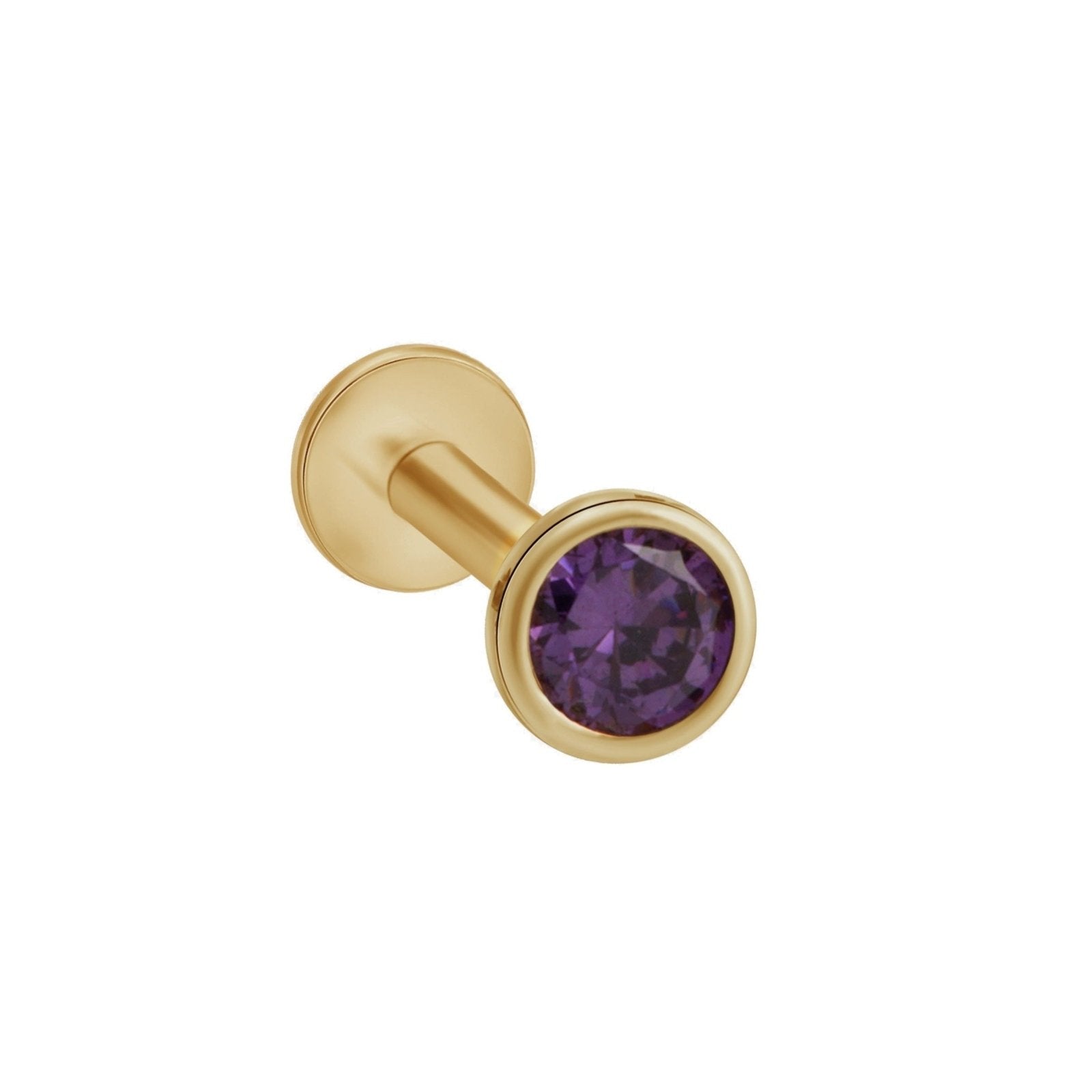 Bezel Set Amethyst Flat Back Stud Earrings Estella Collection #product_description# 18086 14k Amethyst Birthstone #tag4# #tag5# #tag6# #tag7# #tag8# #tag9# #tag10# 2MM 5MM