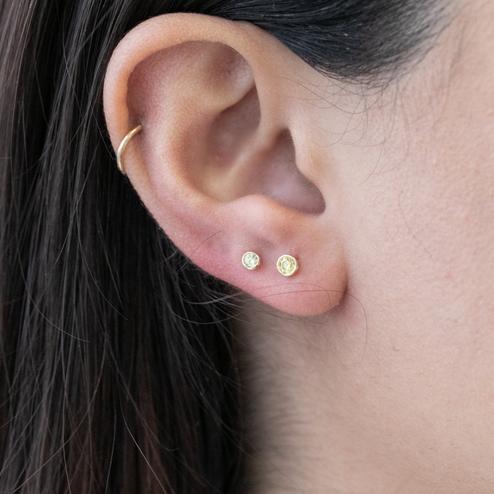 Bezel Set Citrine Flat Back Stud Earrings Estella Collection #product_description# 18439 14k Birthstone Cartilage Earring #tag4# #tag5# #tag6# #tag7# #tag8# #tag9# #tag10# 2MM 5MM