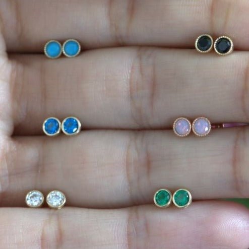 Bezel Set Emerald Flat Back Stud Earrings Estella Collection #product_description# 17880 14k Birthstone Birthstone Earrings #tag4# #tag5# #tag6# #tag7# #tag8# #tag9# #tag10# 2MM 5MM