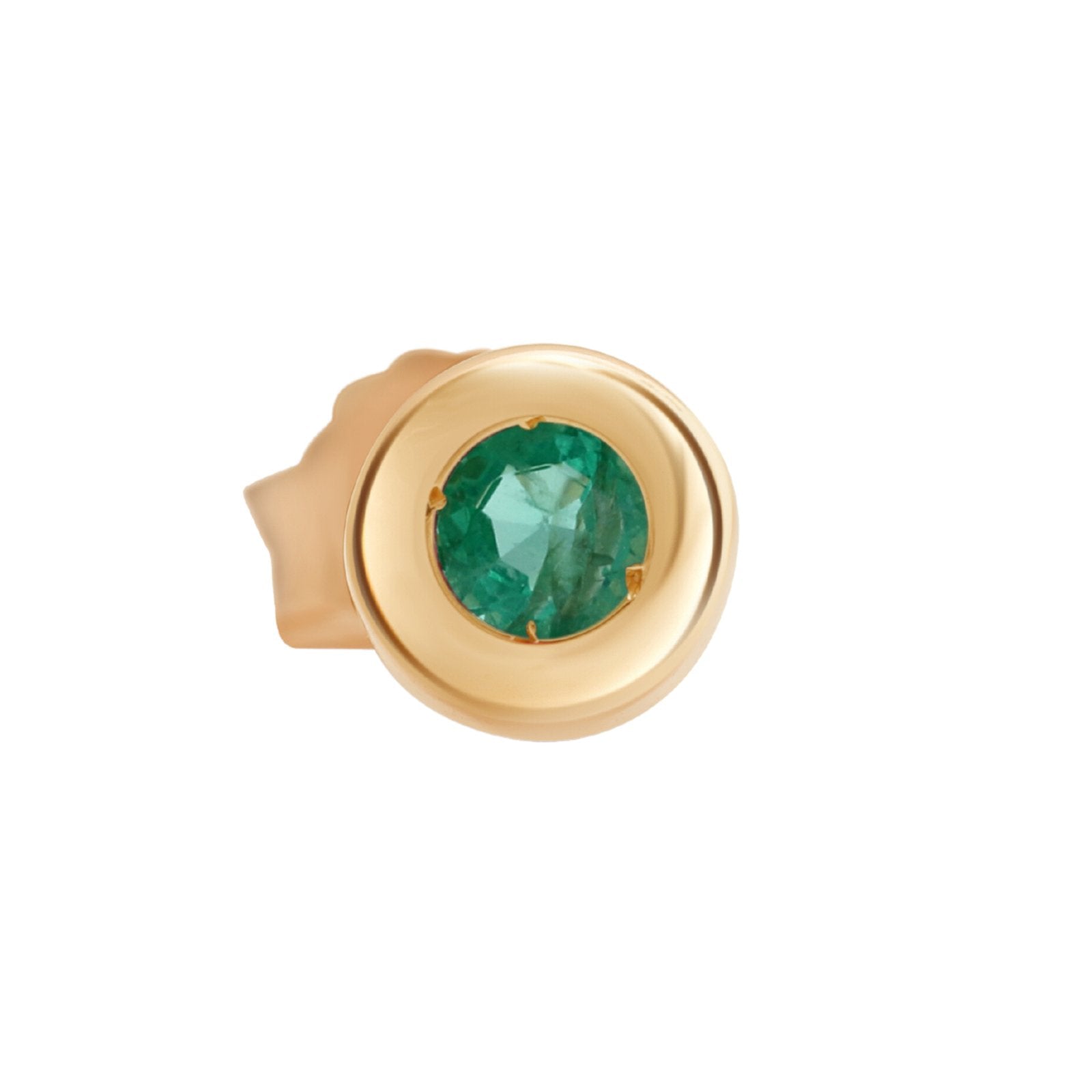 Bezel Set Emerald Threaded Earring Earrings Estella Collection #product_description# 14k Birthstone Birthstone Earrings #tag4# #tag5# #tag6# #tag7# #tag8# #tag9# #tag10#