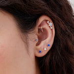Blue Sapphire Milgrain Flat Back Stud Earrings Estella Collection #product_description# 18106 14k Birthstone Birthstone Earrings #tag4# #tag5# #tag6# #tag7# #tag8# #tag9# #tag10# 2.5MM 5MM