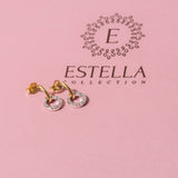 Dangling Diamond Eternity Circle Stud Earrings Earrings Estella Collection 32647 925 Diamond Sterling Silver #tag4# #tag5# #tag6# #tag7# #tag8# #tag9# #tag10#