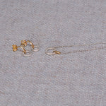 Dangling Diamond Eternity Circle Stud Earrings Earrings Estella Collection 32647 925 Diamond Made to Order