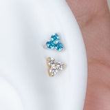 Diamond Trinity Cluster Flat Back Earring Earrings Estella Collection #product_description# 18136 14k April Birthstone Birthstone #tag4# #tag5# #tag6# #tag7# #tag8# #tag9# #tag10# 5MM