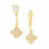 PavÃ© Diamond Clover Ear Jackets & Studs Earrings Estella Collection #product_description# 17578 14k April Birthstone Birthstone #tag4# #tag5# #tag6# #tag7# #tag8# #tag9# #tag10#