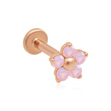 Pink Opal Flower Flat Back Stud Earrings Estella Collection #product_description# 18126 14k Birthstone Birthstone Earrings #tag4# #tag5# #tag6# #tag7# #tag8# #tag9# #tag10# 5MM