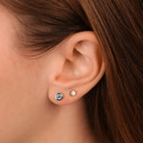 Round Blue Topaz Stud Earrings Bezel Earrings Estella Collection #product_description# 14k Birthstone Blue Gemstone #tag4# #tag5# #tag6# #tag7# #tag8# #tag9# #tag10#