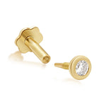 Bezel Set Diamond Flat Back Earring Earrings Estella Collection #product_description# 18425 14k Cartilage Earring Cartilage Earrings #tag4# #tag5# #tag6# #tag7# #tag8# #tag9# #tag10# 0.03 ct 5MM