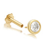 Bezel Set Diamond Flat Back Earring Earrings Estella Collection #product_description# 18429 14k Cartilage Earring Cartilage Earrings #tag4# #tag5# #tag6# #tag7# #tag8# #tag9# #tag10# 0.12 ct 6.5MM