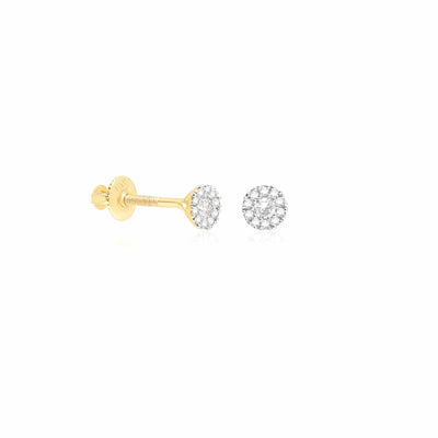 Round Diamond PavÃ© Screw Back Earrings Earrings Estella Collection #product_description# 14k Diamond Earrings #tag4# #tag5# #tag6# #tag7# #tag8# #tag9# #tag10#