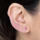 Ruby Baguette Flat Back Stud Earrings Estella Collection #product_description# 18464 14k Birthstone Cartilage Earring #tag4# #tag5# #tag6# #tag7# #tag8# #tag9# #tag10# 5MM