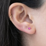 Ruby Baguette Flat Back Stud Earrings Estella Collection #product_description# 18464 14k Birthstone Cartilage Earring #tag4# #tag5# #tag6# #tag7# #tag8# #tag9# #tag10# 5MM