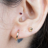 Ruby Ear Cuff Earrings Estella Collection #product_description# 14k Birthstone Earrings #tag4# #tag5# #tag6# #tag7# #tag8# #tag9# #tag10#