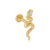 Snake Flat Back Earring with Stone Earrings Estella Collection #product_description# 18467 14k Cartilage Earring Cartilage Earrings #tag4# #tag5# #tag6# #tag7# #tag8# #tag9# #tag10# 5MM